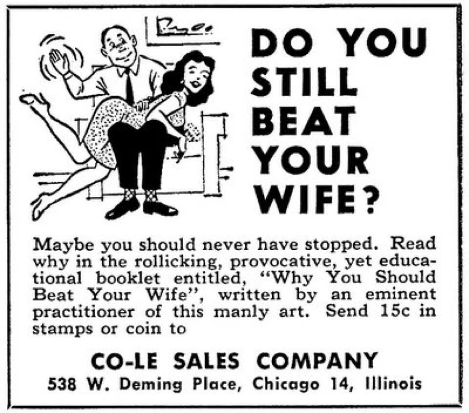 do youstill beat your wife