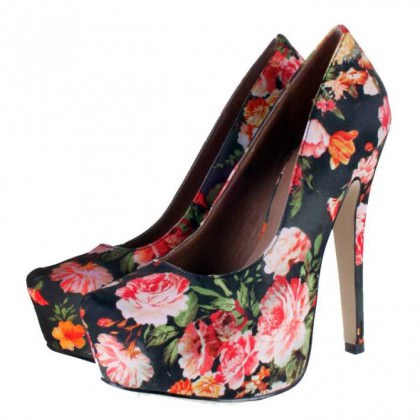 Floral Heels - World of the Woman