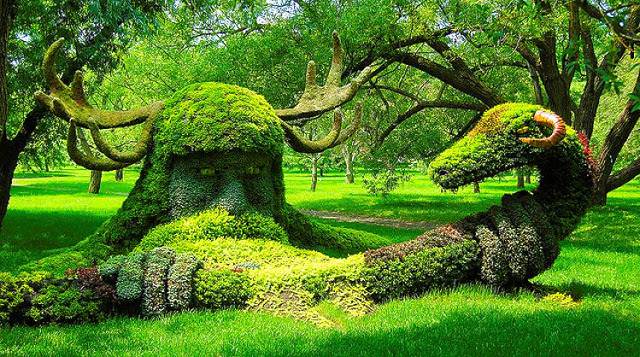 Grasssculptures art