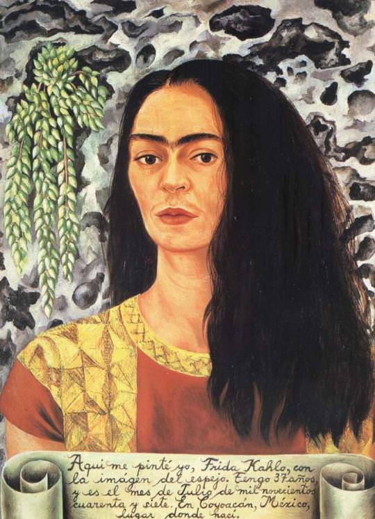 Self-Portrait with Loose Hair - 1947