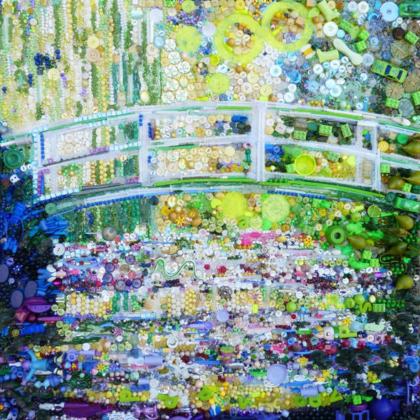 The Bridge of Lily Pond - Monet