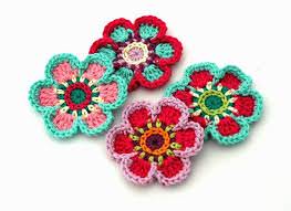 knited flowers