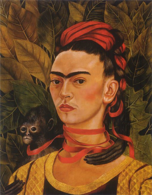 Self-Portrait with Monkey – 1940