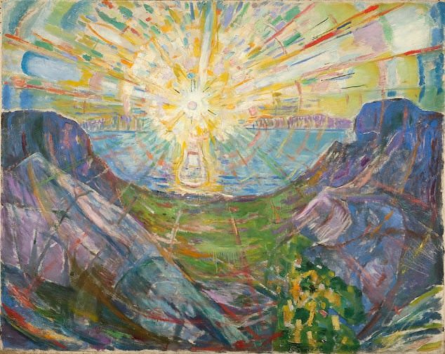 The sun, Edvard Munch