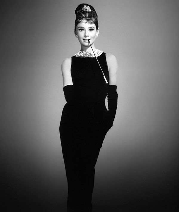 audrey-hepburn litle black dress